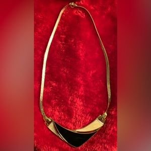 Vintage Trifari V Shape Necklace